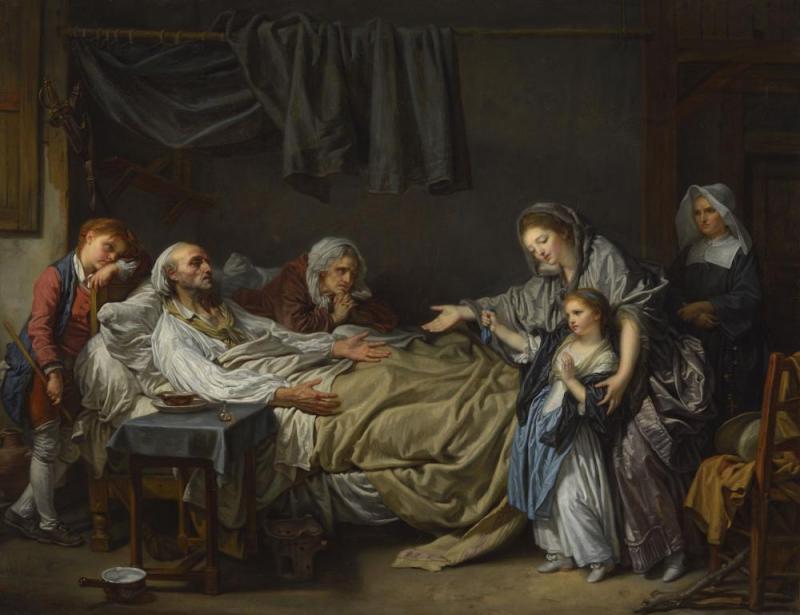 The Lady Of Charity Artwork by Jean-Baptiste Greuze
