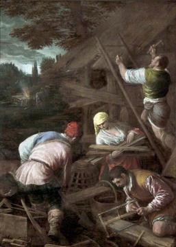 The Sacrifice Of Noah Artwork by Jacopo Bassano