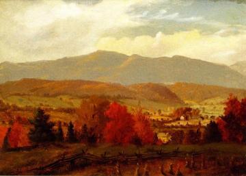 Mcintyre Mountain Artwork by Christopher Pearse Cranch