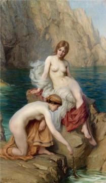 By Summer Seas Artwork by Herbert James Draper