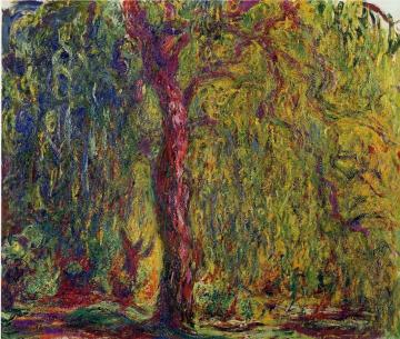 Weeping Willow Artwork by Claude Oscar Monet
