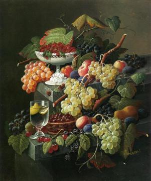 Still Life Artwork by Severin Roesen