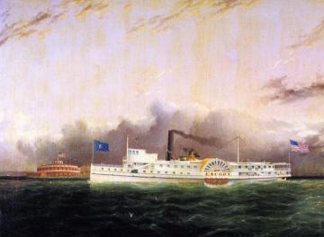 The Steamboat Artwork by James E. Buttersworth