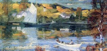 On the Lake Artwork by Jonas Lie