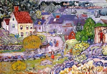The Hay Cart Artwork by Maurice Prendergast