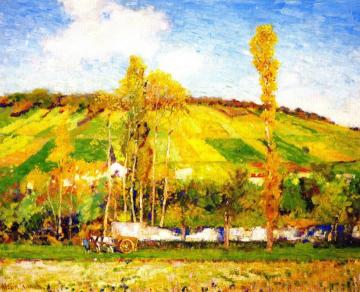 An Autumn Afternoon, Giverny Artwork by Alson Skinner Clark