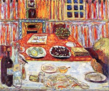 Interior: Dining Room Artwork by Pierre Bonnard