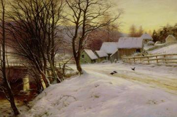 A Winter's Morning Artwork by Joseph Farquharson