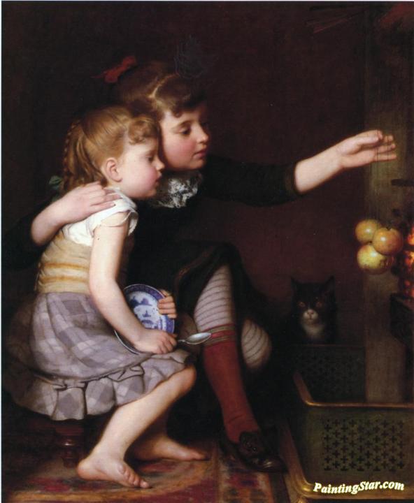 One for Mommy, One for Me Artwork by Seymour Joseph Guy