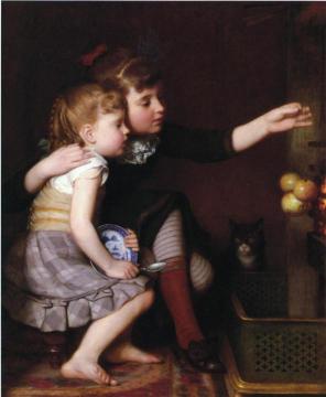 One for Mommy, One for Me Artwork by Seymour Joseph Guy