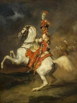 The Trumpeter of the Lancers of the Guard Artwork by Thèodore Gèricault