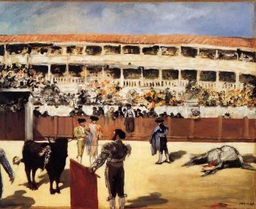 The Bullfight Artwork by Edouard Manet