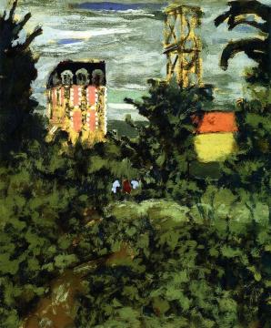 Near Paris Artwork by Edouard Vuillard