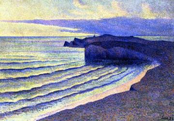 Coastal Scene Artwork by Maximilien Luce