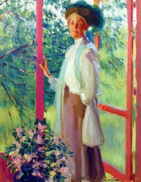 The Artist's Wife Artwork by Edward Dufner