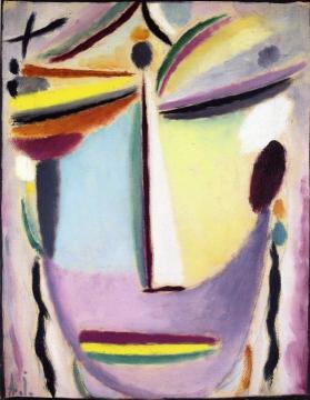 Heros (Illuminating) Artwork by Alexej Jawlensky