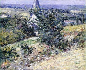 Old Church at Giverny Artwork by Theodore Robinson