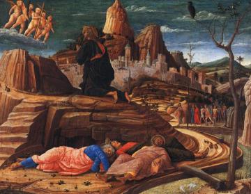 Agony in the Garden Artwork by Andrea Mantegna