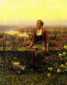 Marie Artwork by Daniel Ridgway Knight