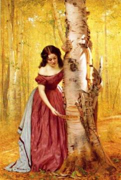 Thus Perish the Memory of Our Love Artwork by John George Brown