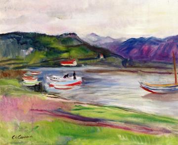 Mediterranean Landscape Artwork by Charles Camoin