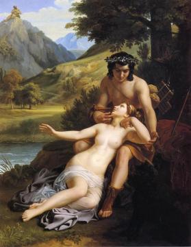 The Loves Of Acis And Galatea Artwork by Alexandre Charles Guillemot
