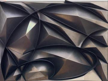 Plastic ensemble Artwork by Giacomo Balla