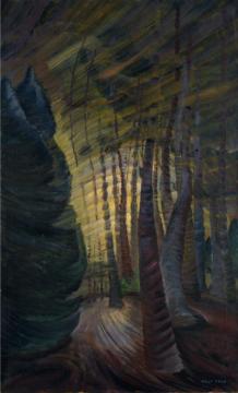 Somberness Sunlit Artwork by Emily Carr