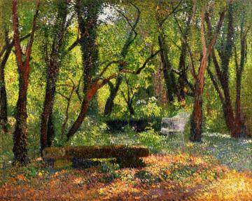 Le Vieux Banc de Pierre Artwork by Henri Martin