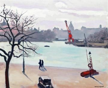 Tree Artwork by Albert Marquet