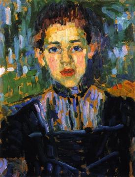 The Girl Marie Artwork by Alexej Jawlensky