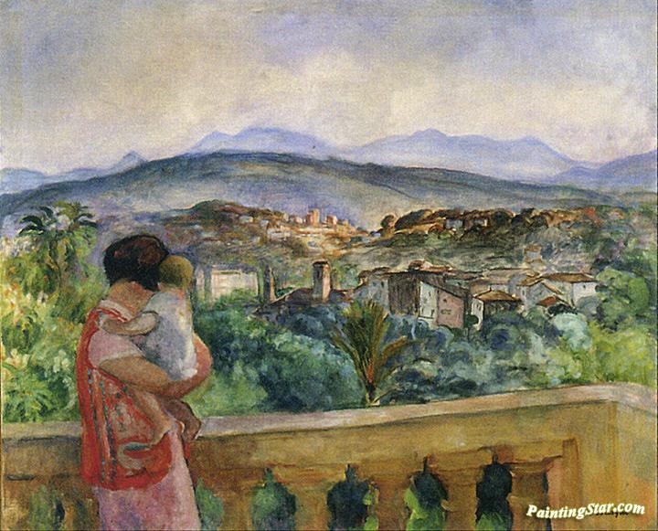 Cannes in Spring Artwork by Henri Lebasque