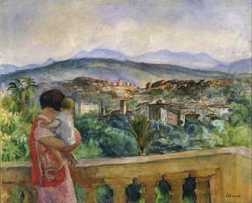 Cannes in Spring Artwork by Henri Lebasque