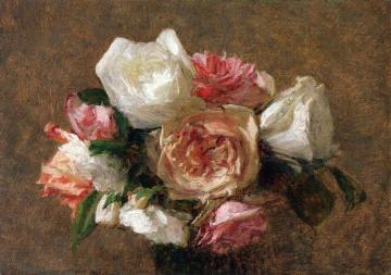 Vase of Roses Artwork by Victoria Fantin-Latour