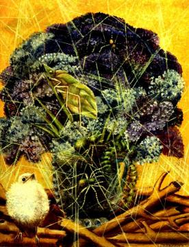 The Chick Artwork by Frida Kahlo