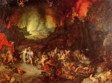 Aenaes And The Sybil In Hades Artwork by Jan Bruegel the Elder