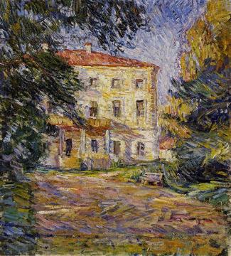 A House in Belkino Artwork by Pyotr Konchalovsky