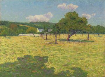 Plain of Coteaux Artwork by Gustave Loiseau