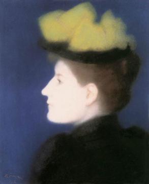 Portrait of Margit Piátsek Artwork by József Rippl-Rónai