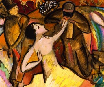 At the Ball Artwork by Alice Bailly