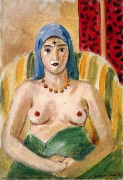 Odalisque Half Torso - Tattoo Artwork by Henri Matisse