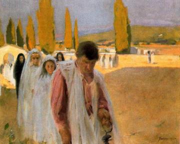 Primera Comunión Artwork by Joaquin Mir Trinxet