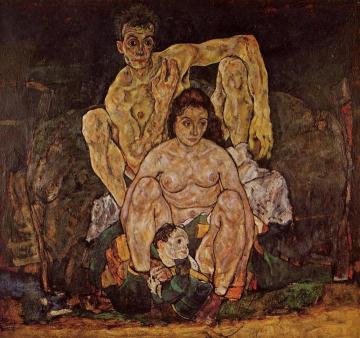 The Family Artwork by Egon Schiele