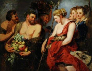 Diana, Returning From The Chase Artwork by William Etty