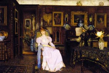Dulce Domum Artwork by John Atkinson Grimshaw