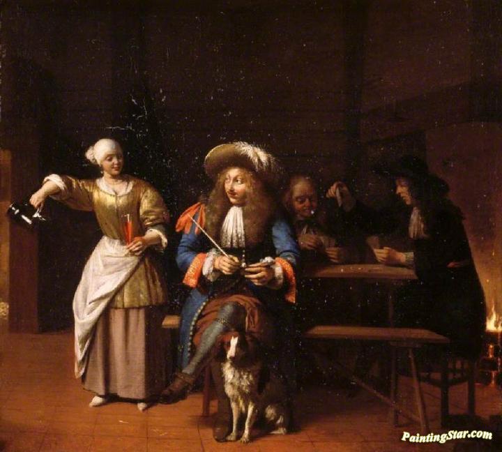 The Empty Jug Artwork by Pieter de Hooch