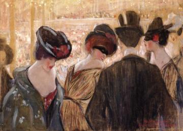 Bal-Bullier, Paris Artwork by Frederick Carl Frieseke