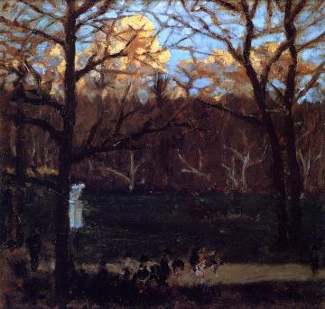 At the Park Artwork by Pierre Bonnard