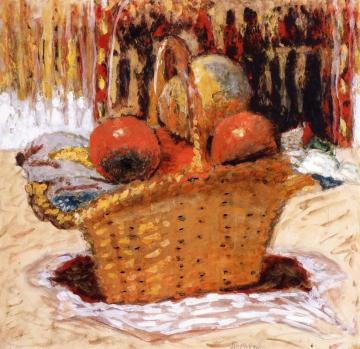 Basket of Fruit Artwork by Pierre Bonnard