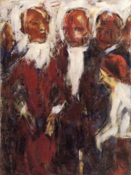 Four People Artwork by Christian Rohlfs